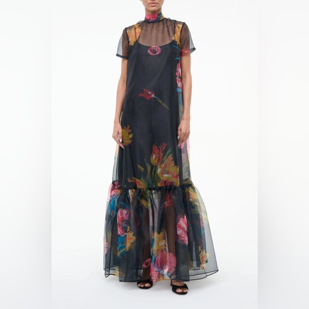 Beautiful STAUD Dress. Only worn once. She is looking to be worn more!